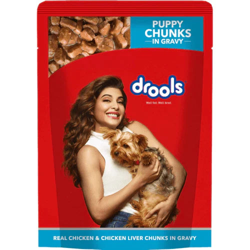 Drools Puppy Wet Dog Food – Chicken & Liver Chunks (150g)