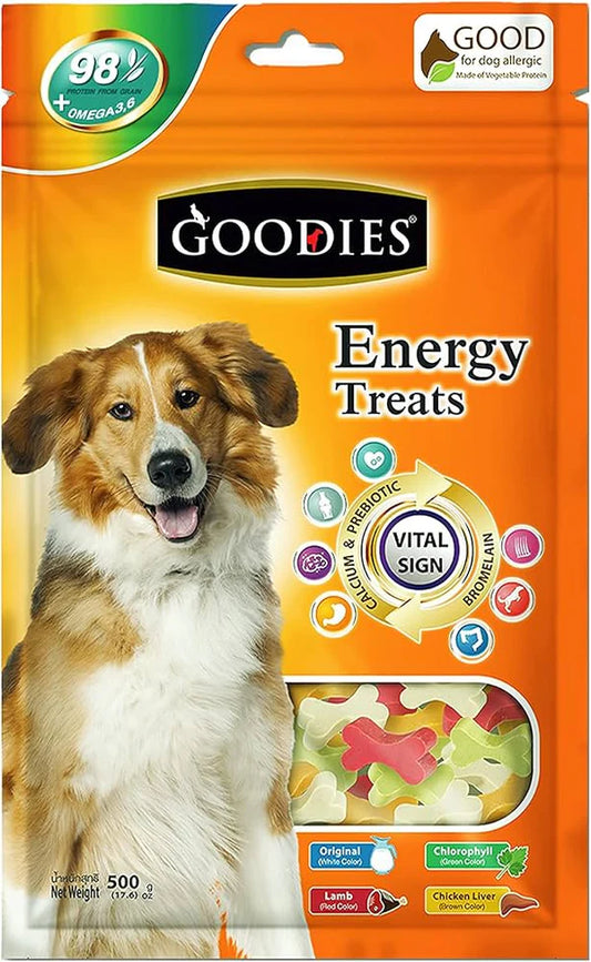 Goodies Mix Flavor Dog Bone Treat 500g