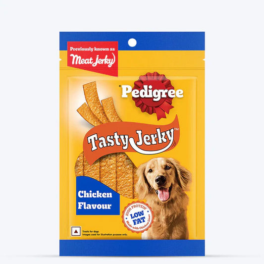 Pedigree Barbecued Chicken Tasty Jerky Dog Treat – 70g