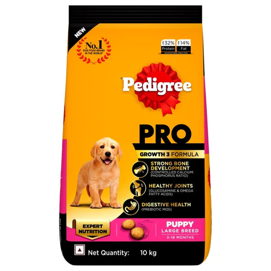 Pedigree PRO Expert Nutrition Large Breed Puppy Food — 3 to 18 Months