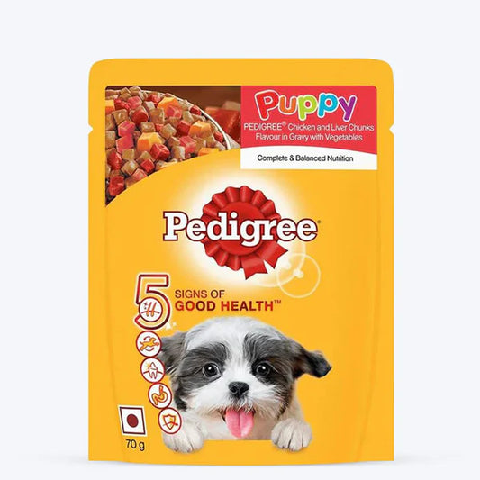 Pedigree Puppy Chicken & Chunks in Gravy — 70g