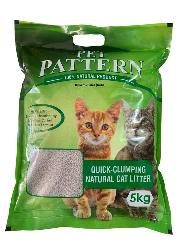 Pet Pattern Smart Bentonite White Cat Litter