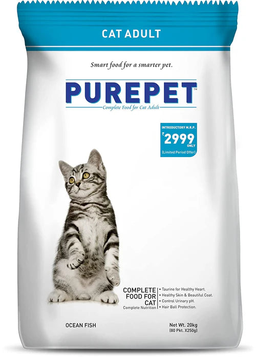 Purepet Ocean Fish Adult Cat Food