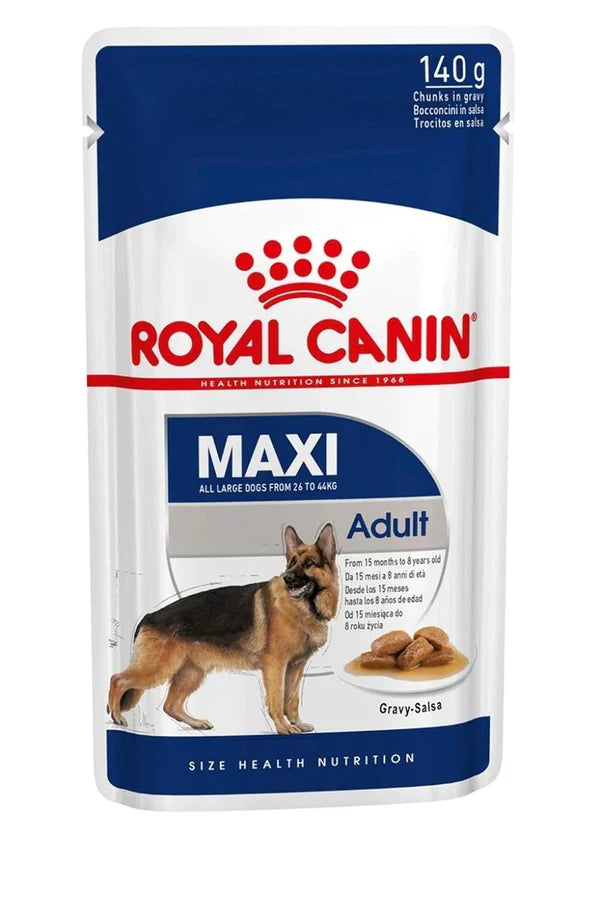 Royal Canin Wet Dog Food - Maxi Adult 140 g for Large Breeds