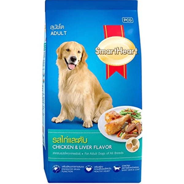 SmartHeart Chicken & Liver Adult Dog Dry Food