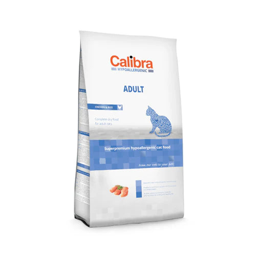 Calibra Hypoallergenic Dry Cat Food - 2kg